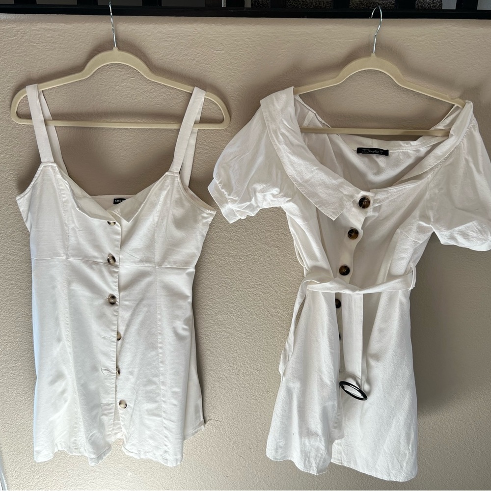 LOT of 2 Safari Dresses. Never used. Just washed once. No stains no holes.